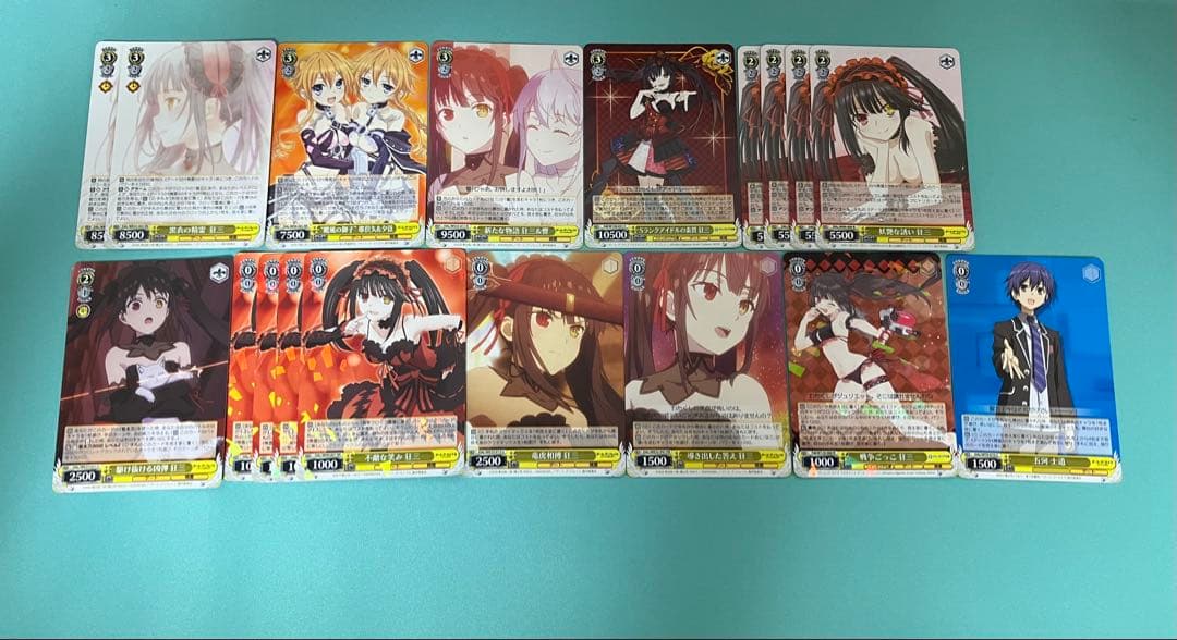 WS デート・ア・ライブ デッキ パーツまとめ 引退品 デアラ ヴァイス