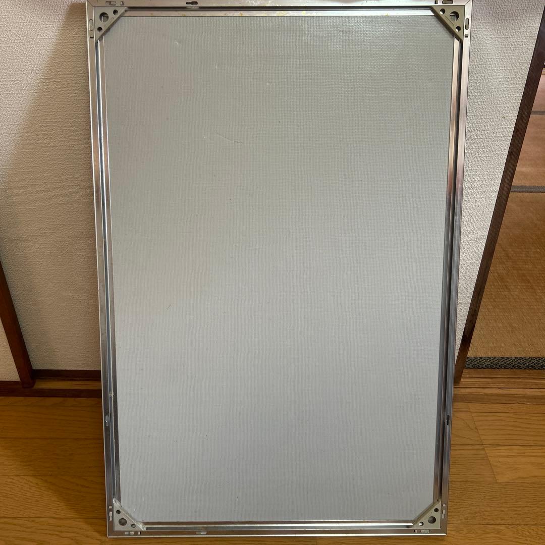 【レア】当時物 めぞん一刻 ジグソーパズル 完成品1000ピース スチール額付