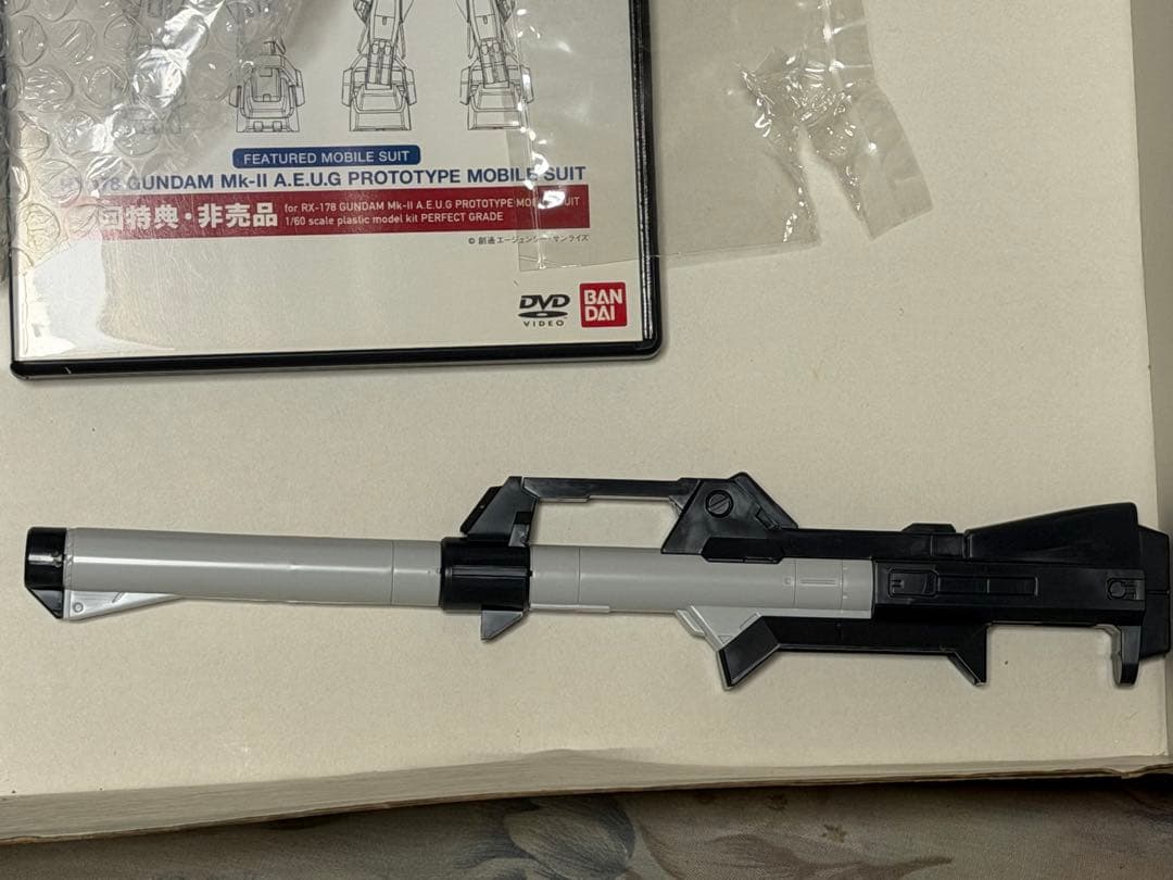 【中古組立て】 PG ガンダムMk-II 初回特典付き ジャンク