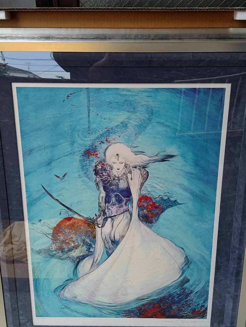 J*Y様 天野喜孝 アルビノの戦士 ミクスドメディア　319/350