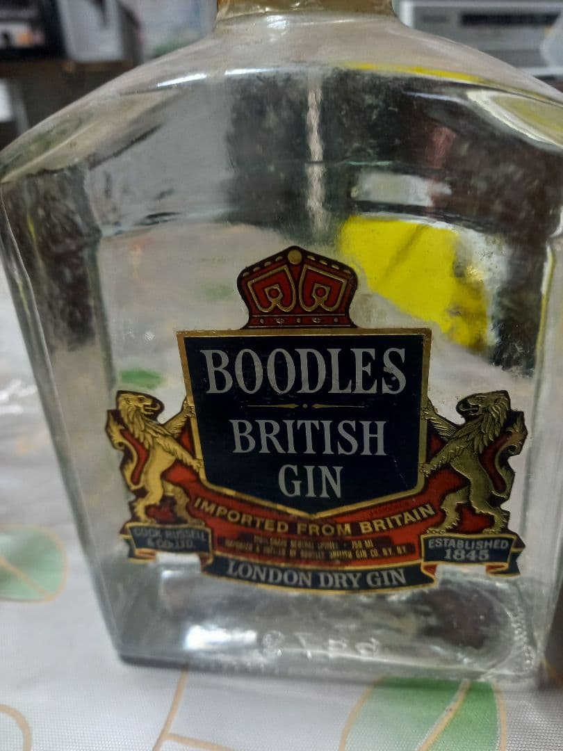 Boodles British Gin ロンドンドライジン 43%