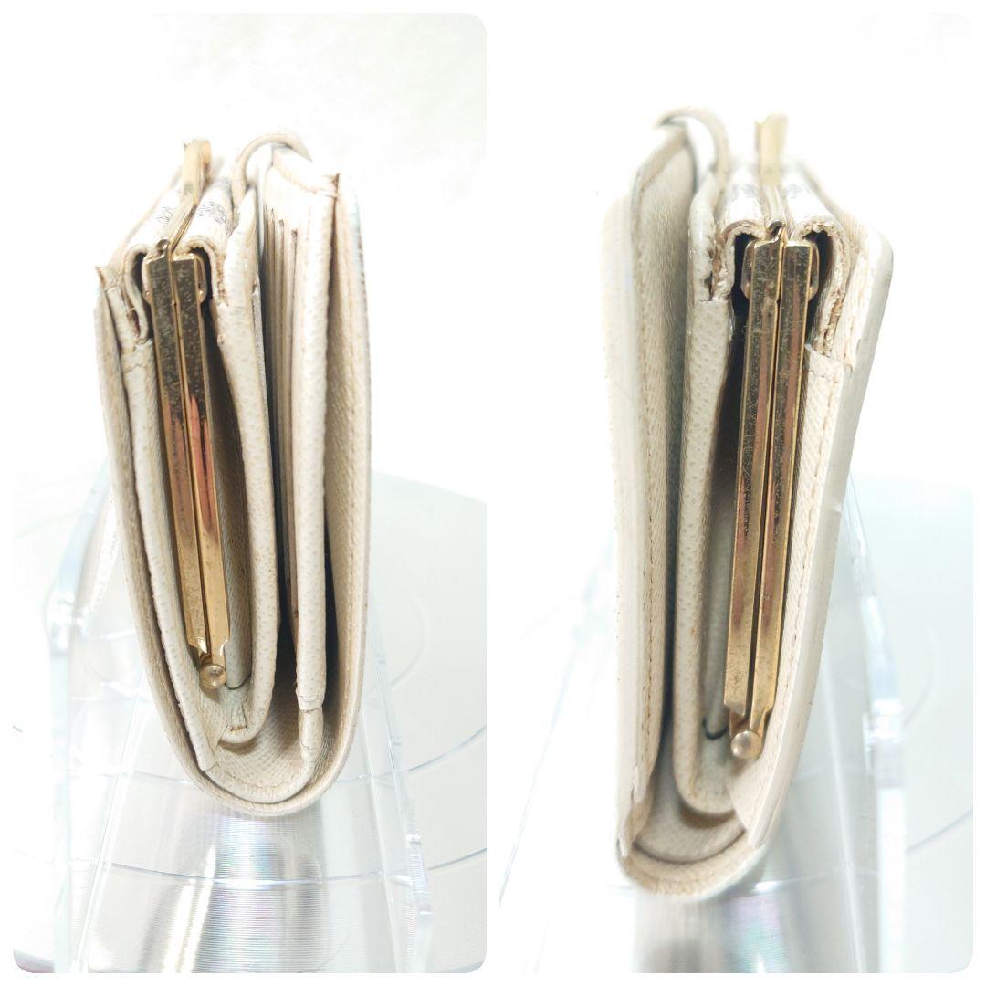 【美品】ルイ ヴィトン がま口財布ダミエ アズール ポルトフォイユ ヴィエノワ