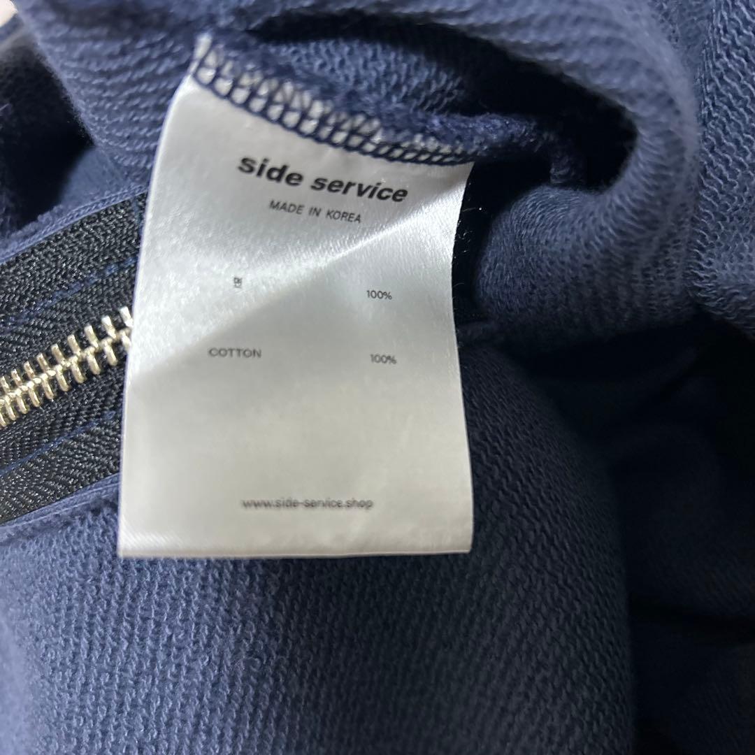 SIDE SERVICE ジップパーカー　sideservice 完売品