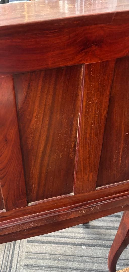 大特価！（59500円）アンティーク　ライディングビューロー　象嵌模様入り