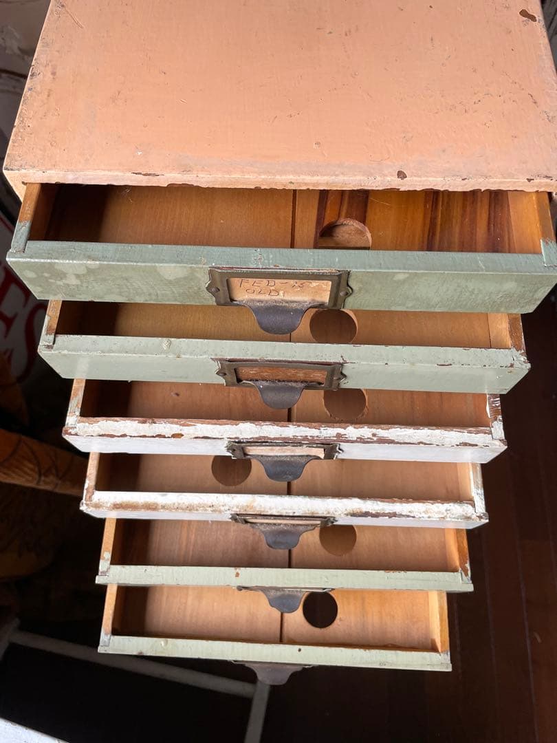 フランス　アンティーク　家具　引き出し　ドロワー　チェスト　収納　レア