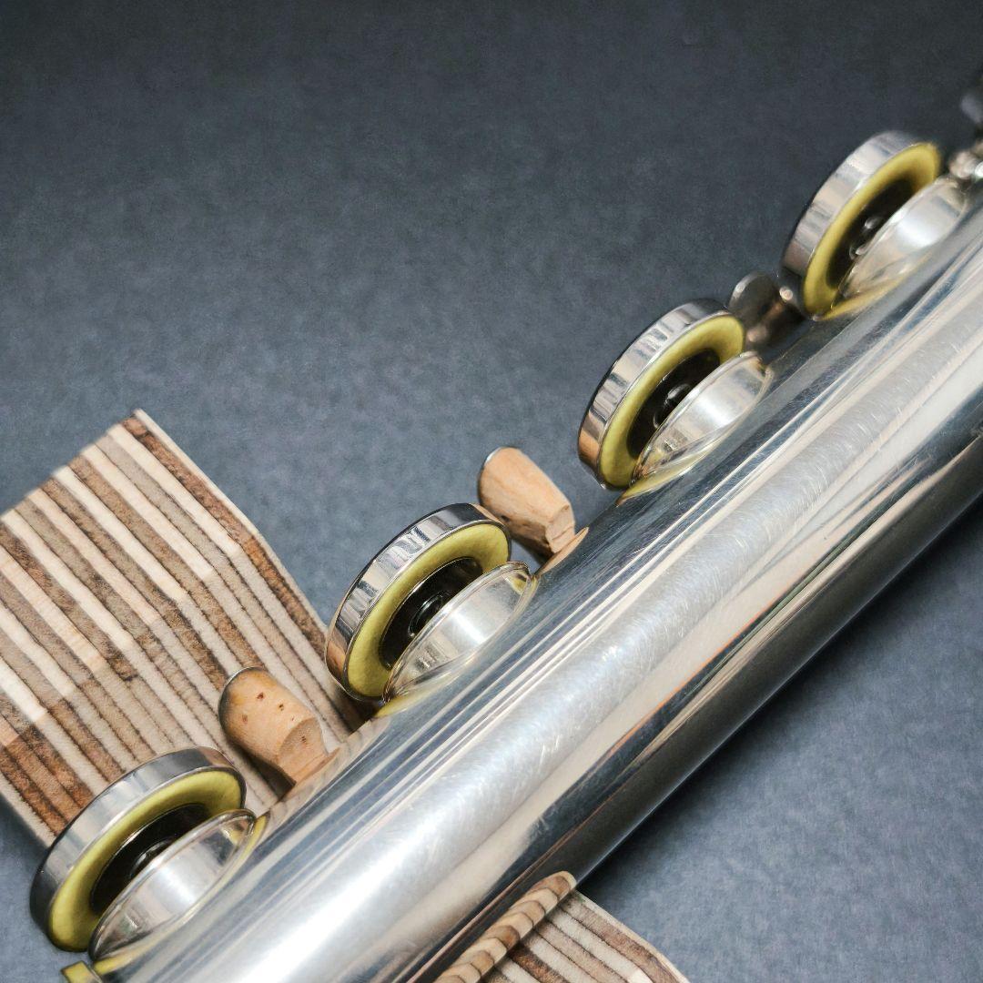 中古美品 アルタス フルート 総銀製 Ag900 マテキ頭部管 タンポ新品