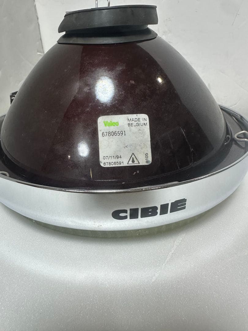 希少当時物シビエスーパーオスカー180πシビエ凹みレンズ付きヘッドライトASSY