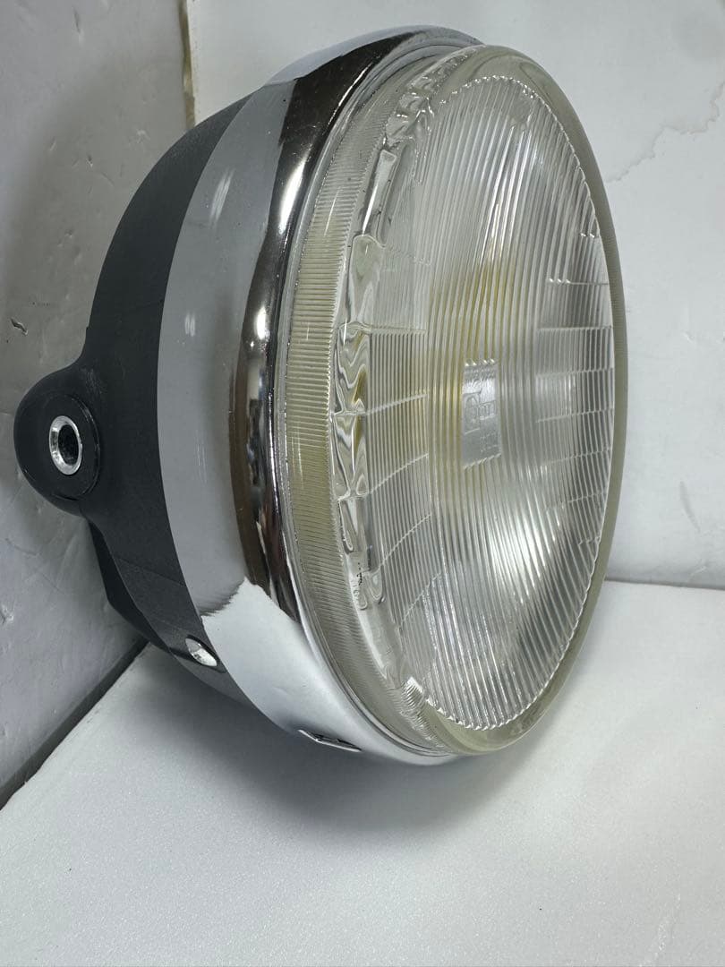 希少当時物シビエスーパーオスカー180πシビエ凹みレンズ付きヘッドライトASSY