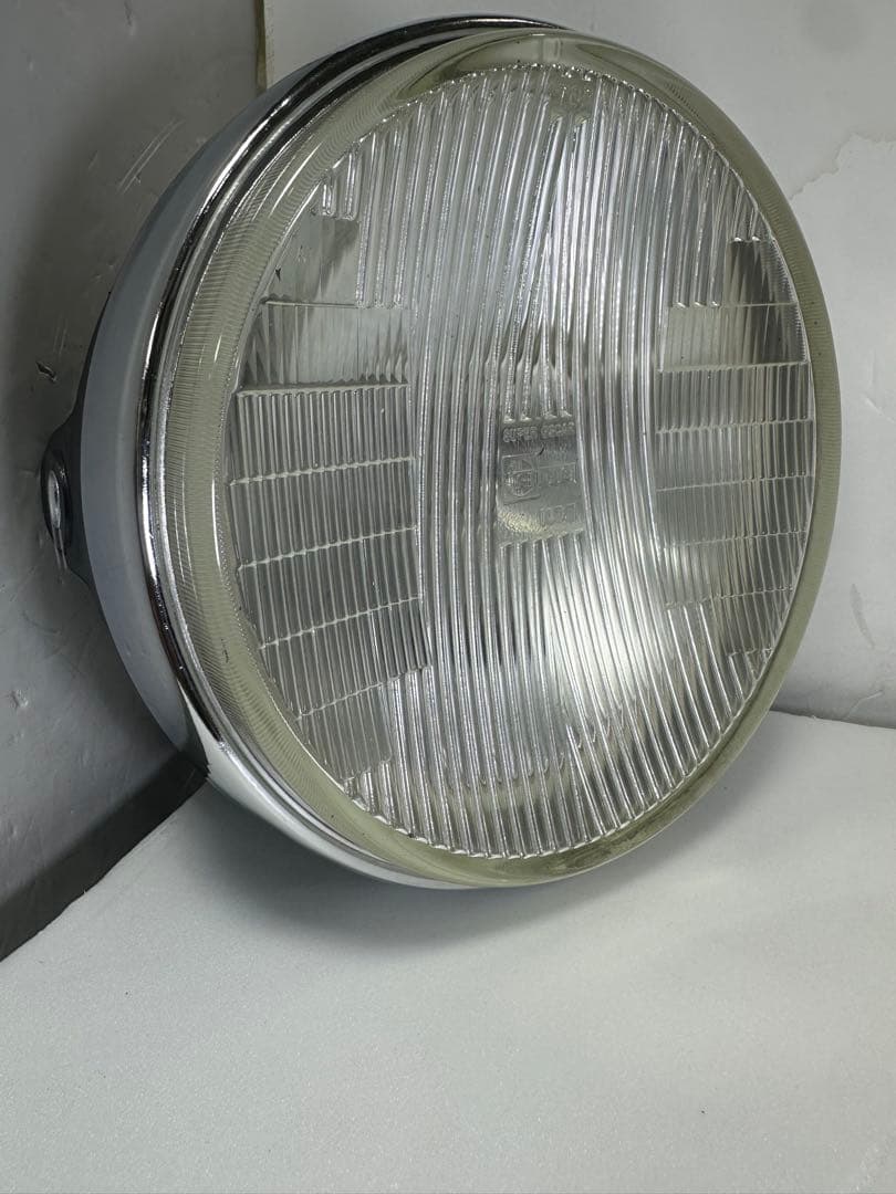 希少当時物シビエスーパーオスカー180πシビエ凹みレンズ付きヘッドライトASSY