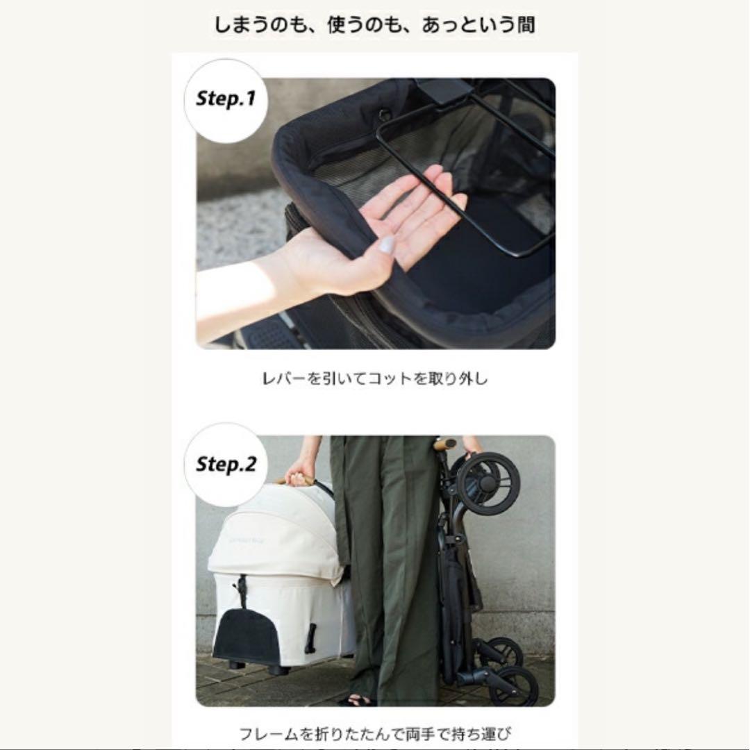 AIRBUGGY wiz X ビンテージカーキ ペットカート