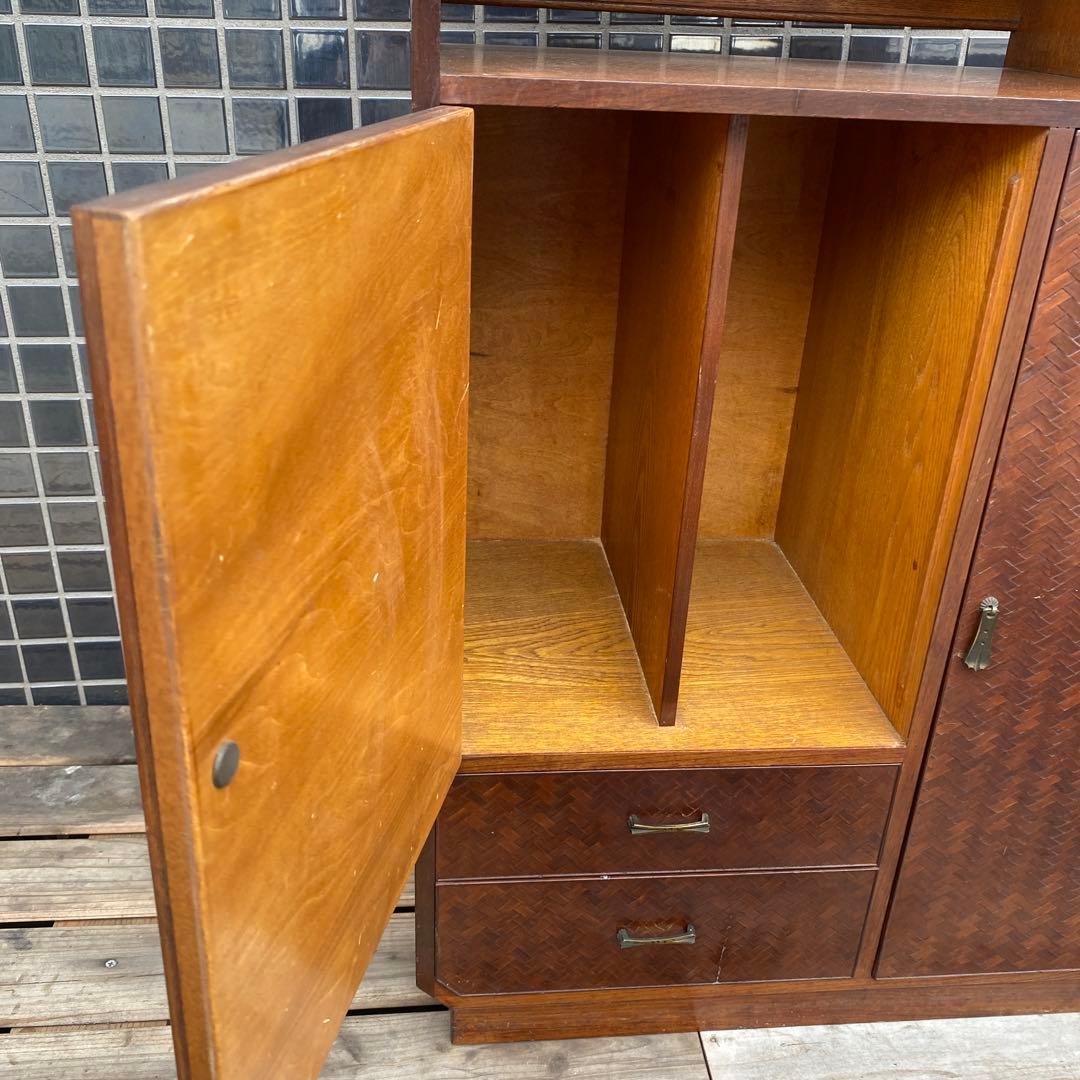 ミッドセンチュリー 戸棚 収納 飾り棚 ヴィンテージ チェスト 家具