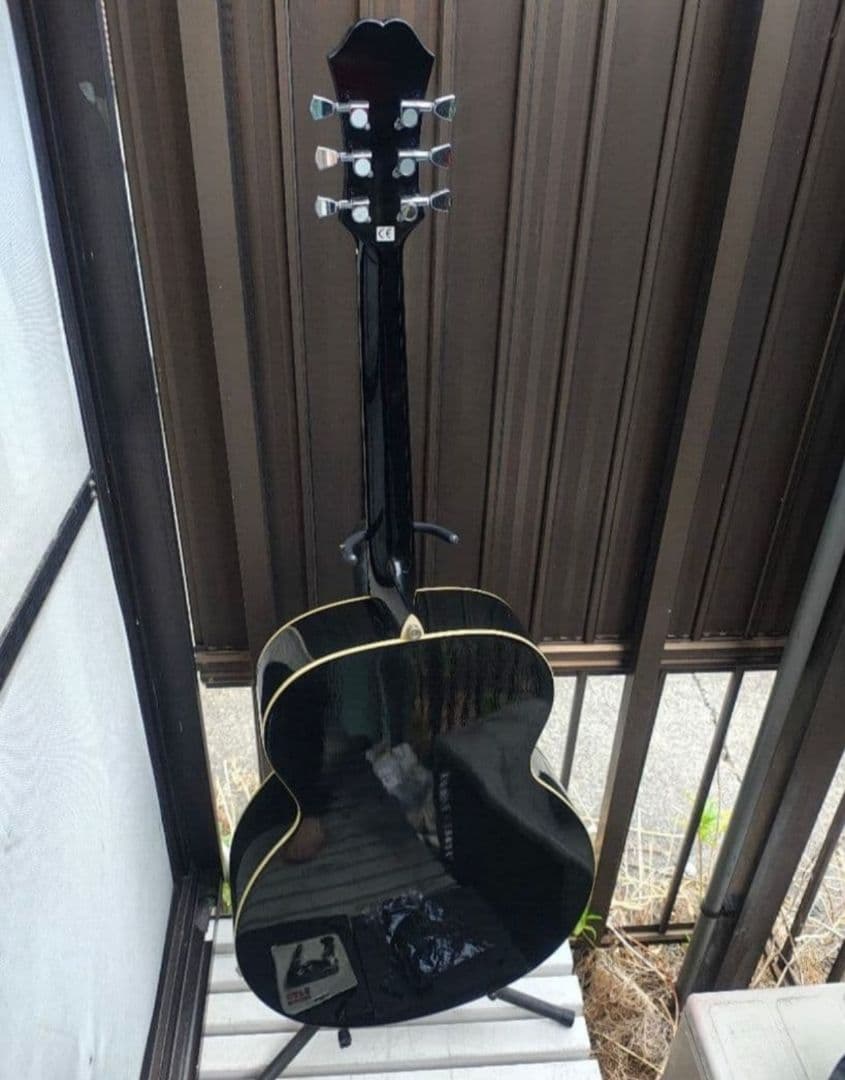 超美品 Epiphone SJ-15 EB ジャンボボディー Wピックアップ