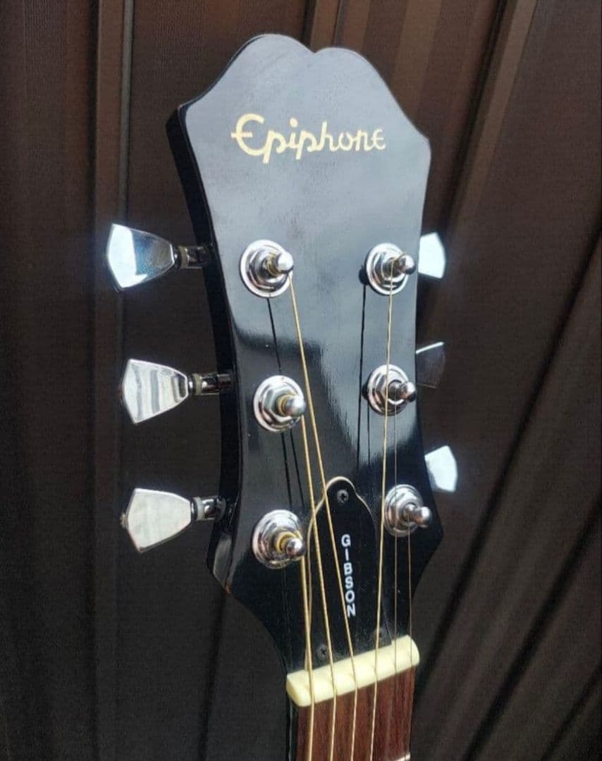 超美品 Epiphone SJ-15 EB ジャンボボディー Wピックアップ