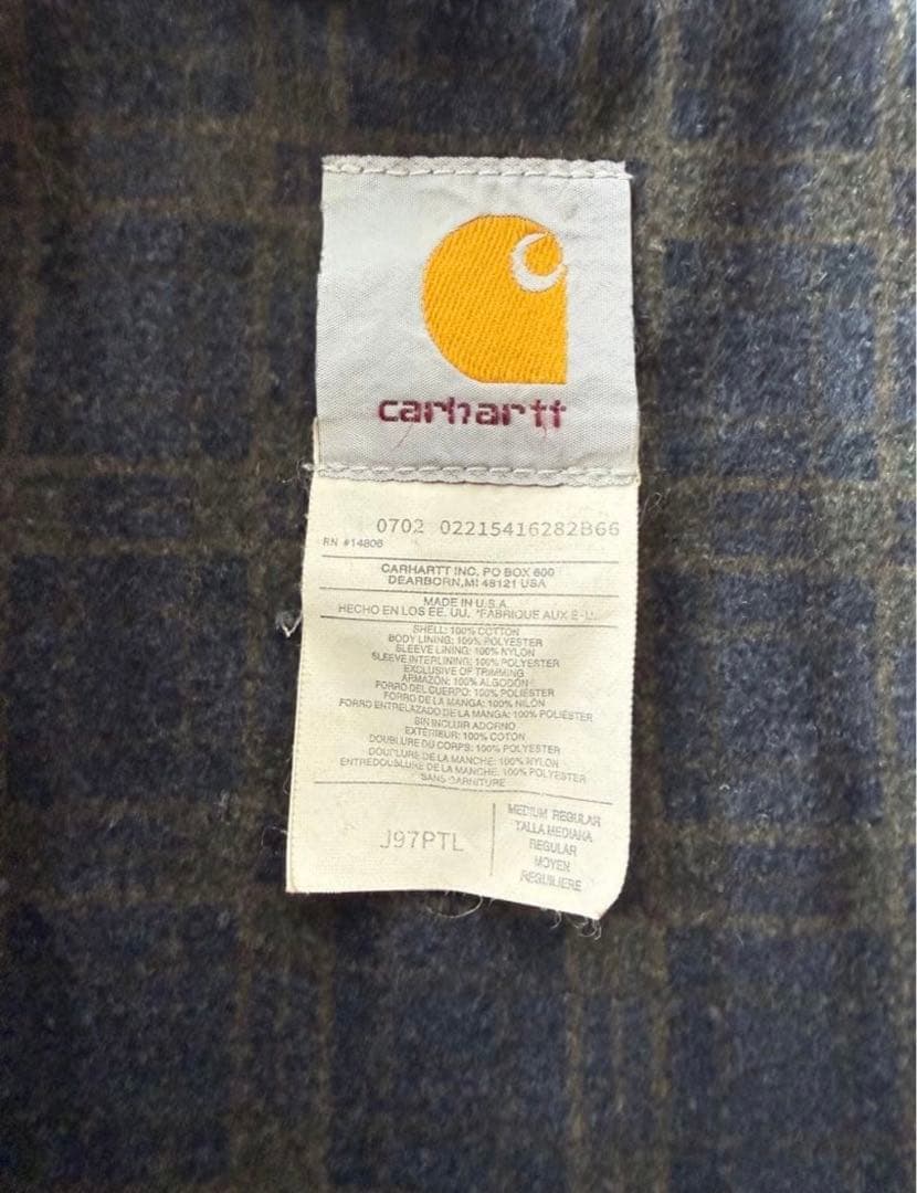 USA製 Carhartt デトロイトジャケット J97 PTL M 00s初期