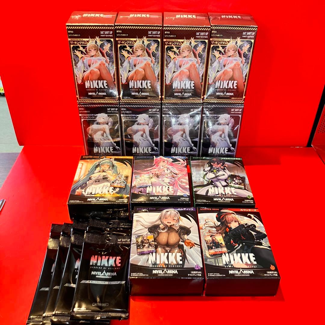 ★勝利の女神　NIKKE 計8BOX スタートデッキ　全5種　プロモ付き