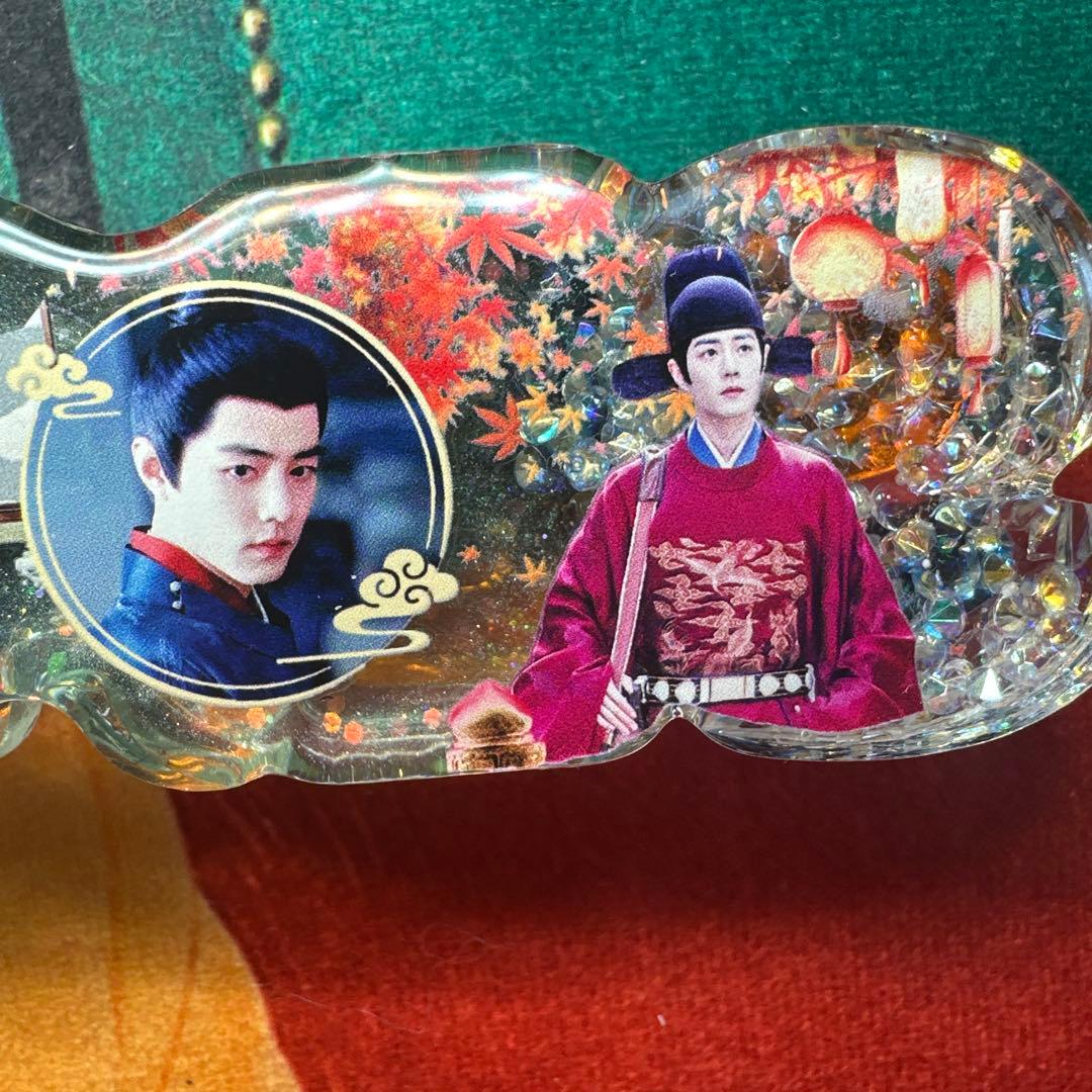 王一博 厚いレジン置物です&バッグチャームに&ナイトライトにもなります❣️9点③