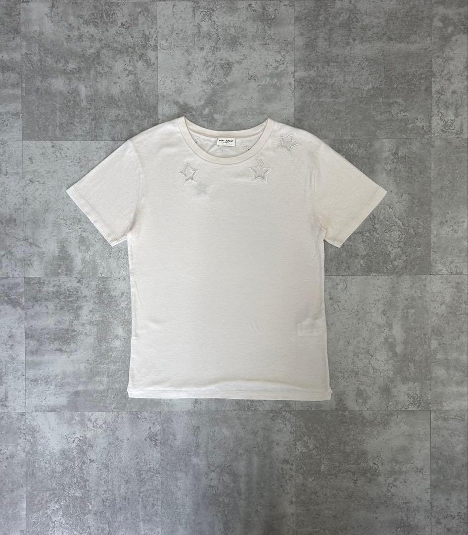 Saint Laurent Paris AW18 スターカットアウト　Tシャツ