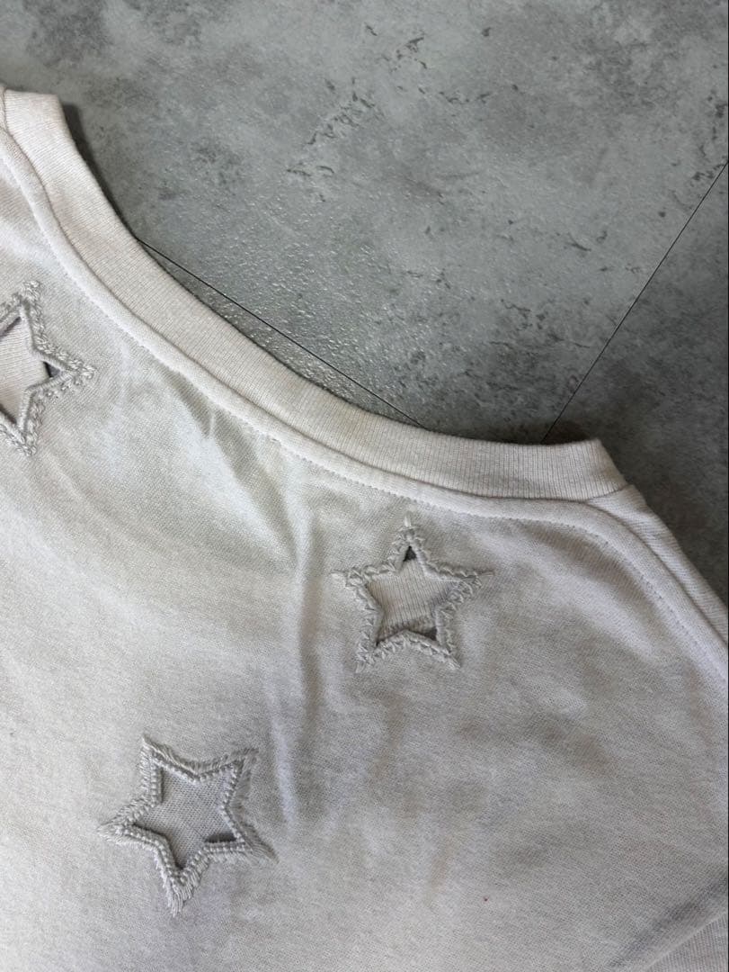 Saint Laurent Paris AW18 スターカットアウト　Tシャツ