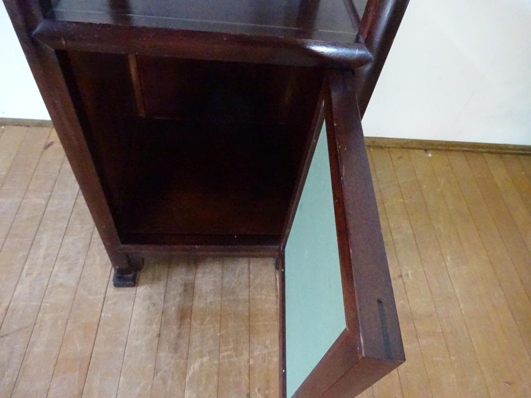 ちゃちゃ　松本民芸家具　A型電話台　ミズメザクラ　飾り台　花台　葛布　和モ