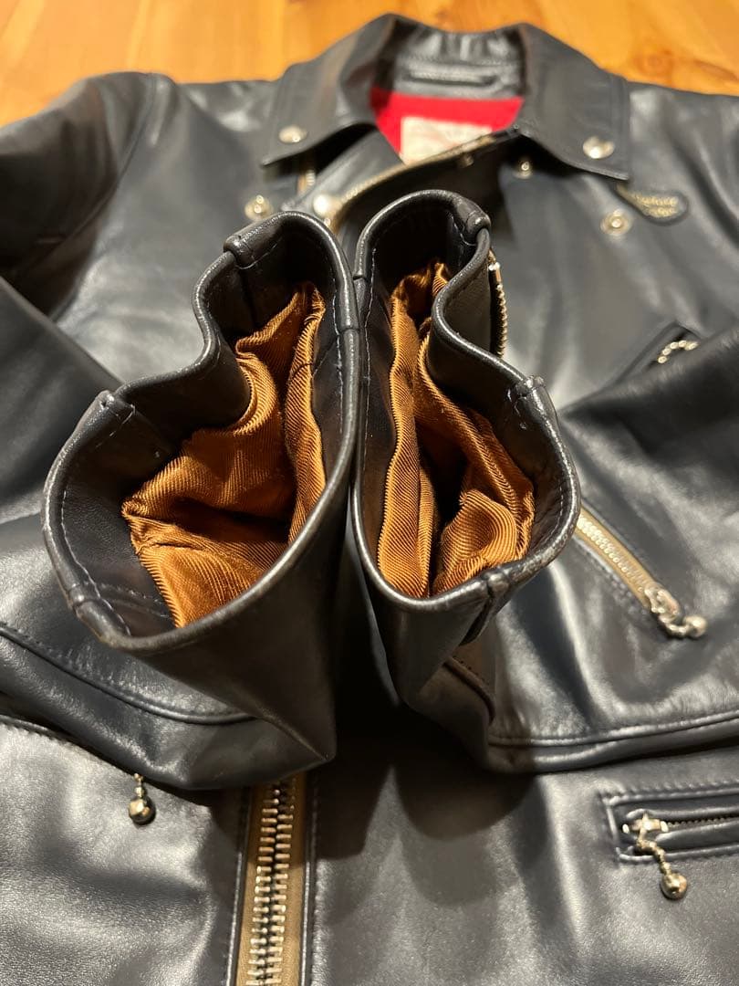 ★ルイスレザー ライダースジャケット サイクロン★