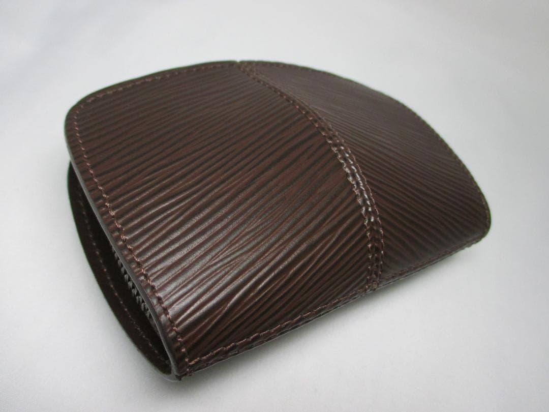 未使用品 ルイヴィトン ケース ミニポーチ エピ M6344D ブラウン