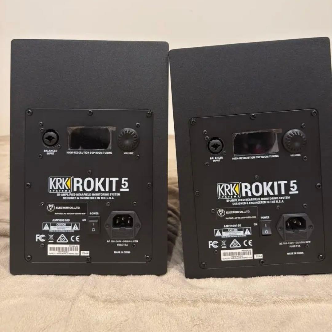 KRK RP5 G4 5インチパワードスピーカー（ペア）