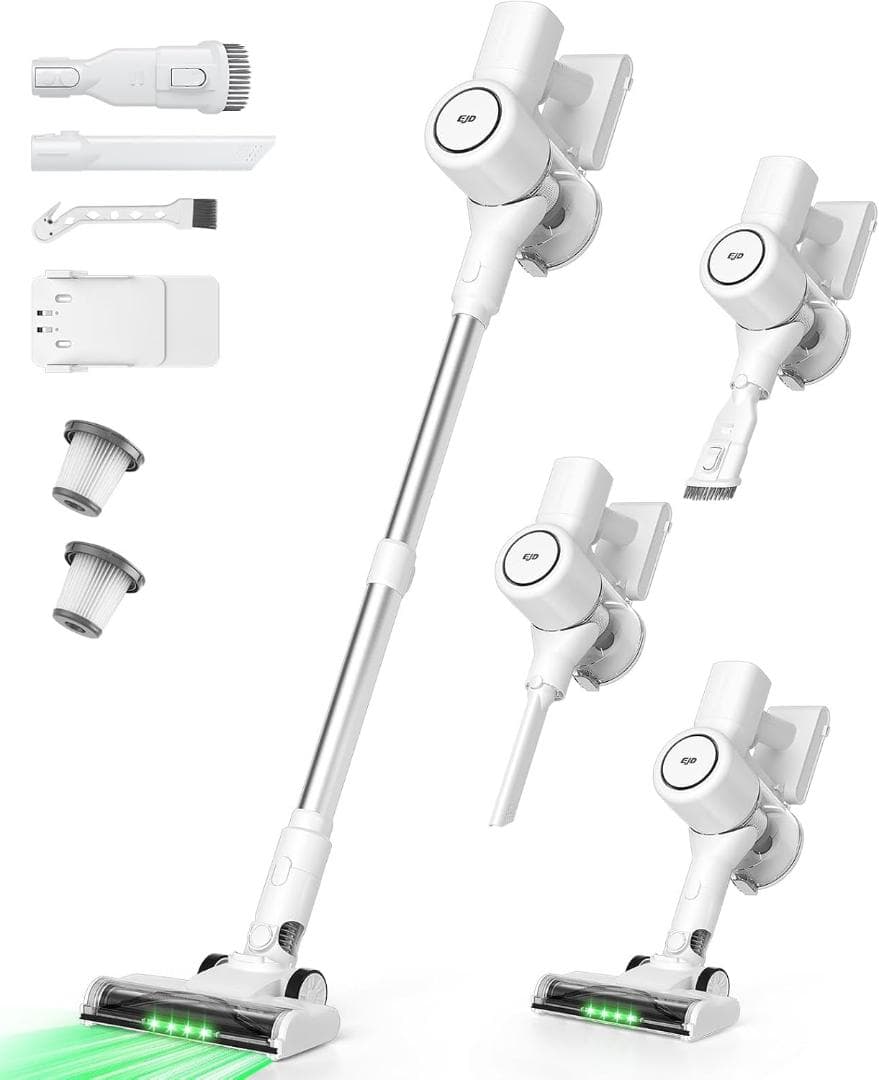 掃除機 コードレス スティッククリーナー ブラシレスモーター 68KPa 新品