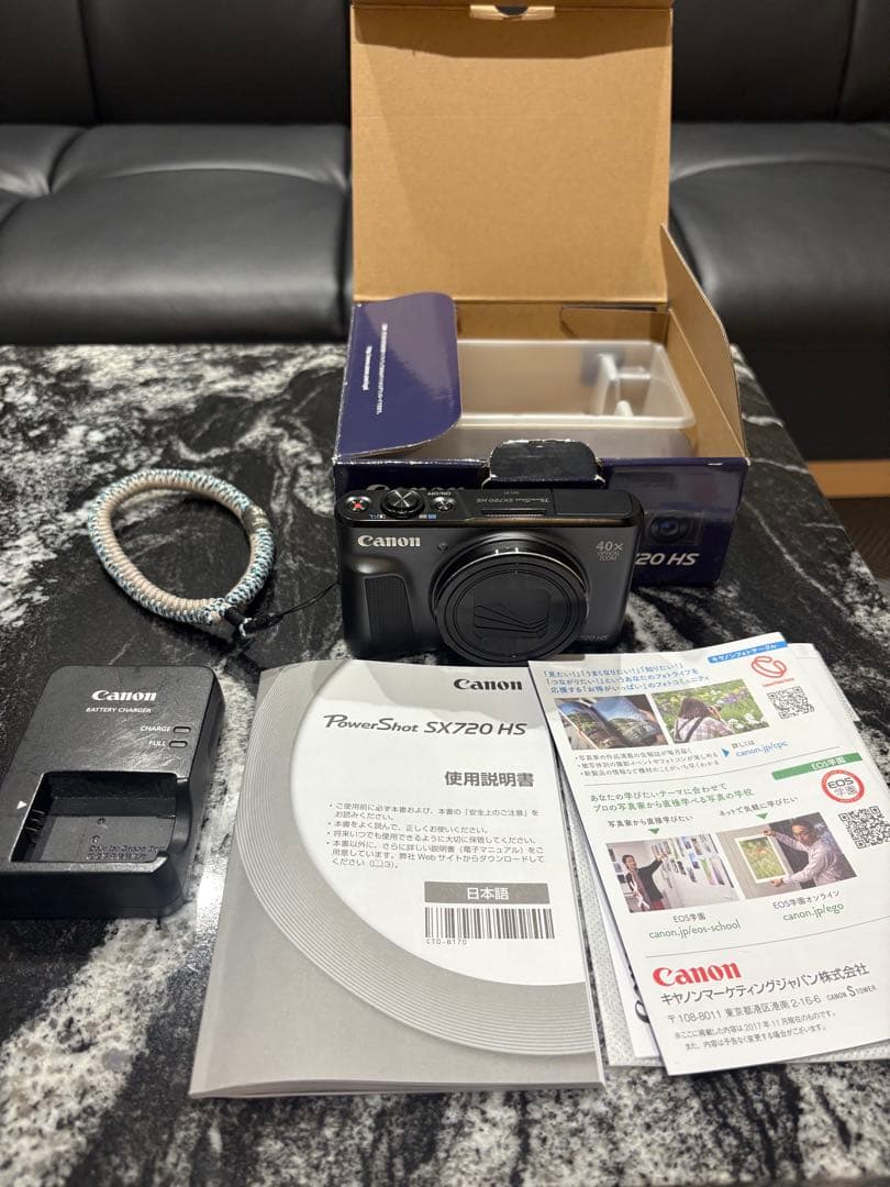 Canon PowerShot SX720 HS ブラック 箱付き 美品