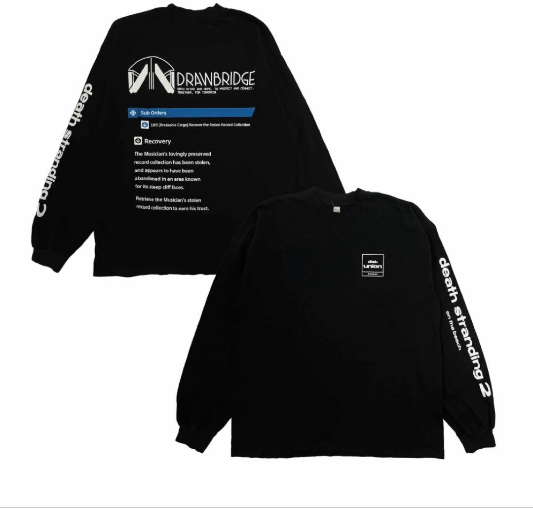 DEATH STRANDING2 ディスクユニオンロングスリーブ TシャツL