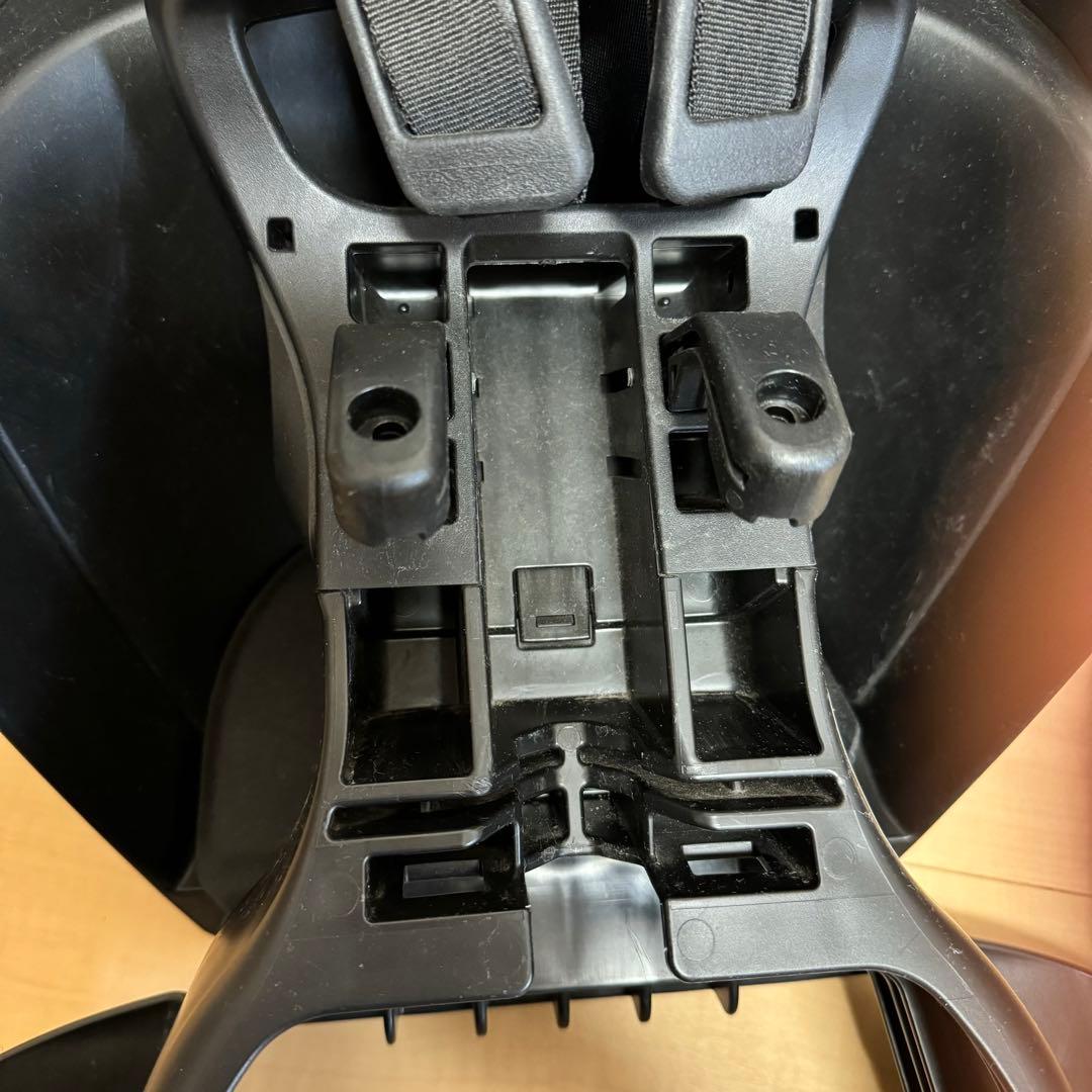 【こしあん】OGK 自転車用チャイルドシート(前用) ブラック