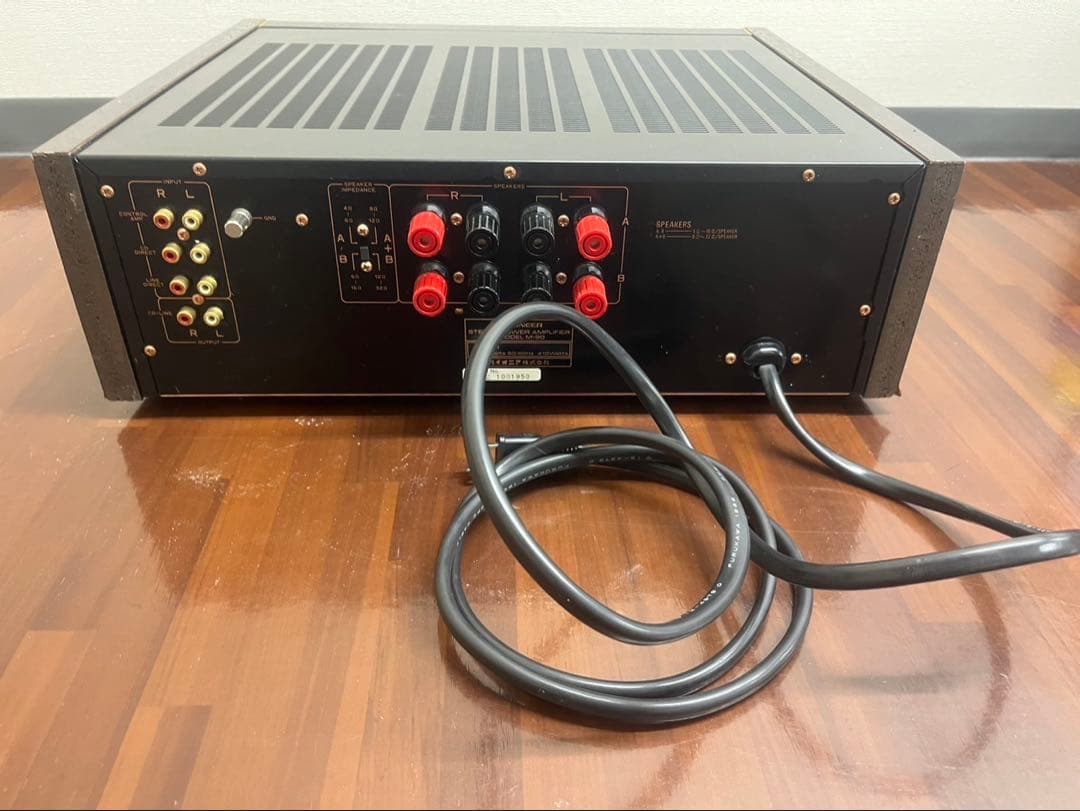PIONEER M-90 パワーアンプ パイオニア