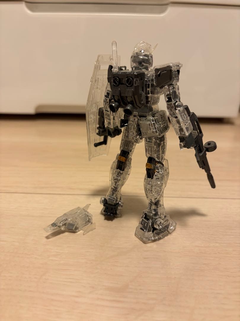 RGガンダムver1.0クリアカラー　ガンプラ　ジャンク品