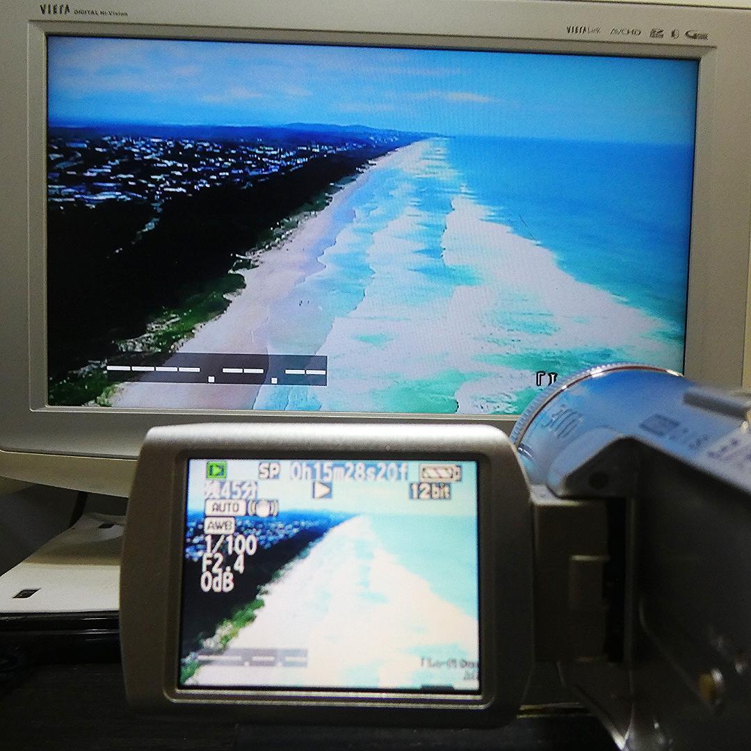 動作良好 パナソニックNV-GS250 MiniDVビデオ DVD化に最適 !