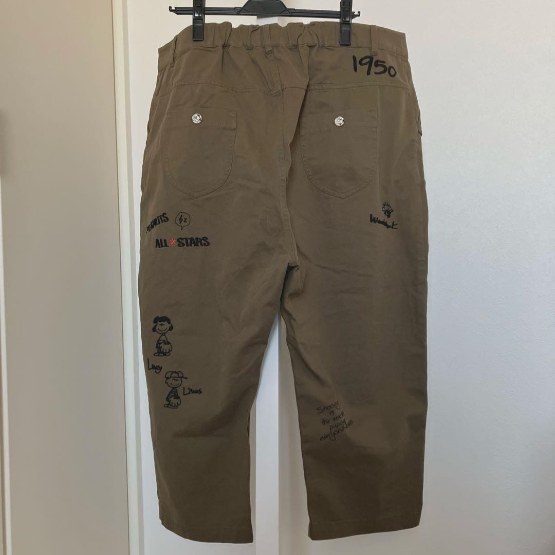 最終値下げ！【新品タグ付き】アズノウアズ×ピーナッツ　スヌーピーパンツ　ワイド