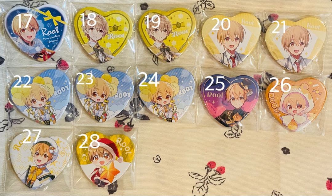 るぅと　缶バッジ　バラ売り⭕️