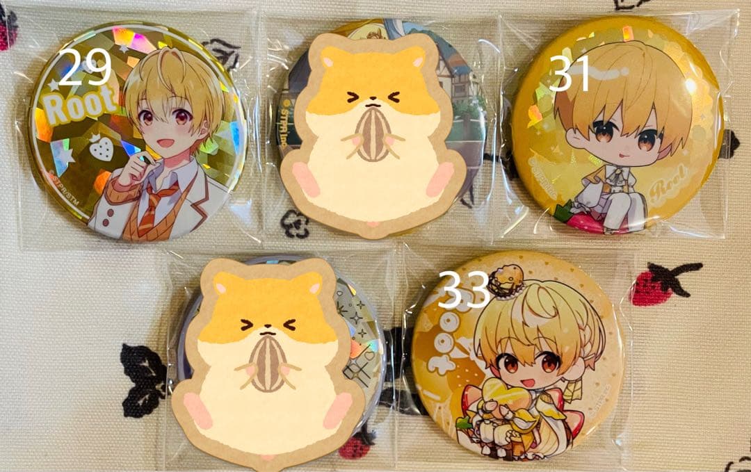 るぅと　缶バッジ　バラ売り⭕️