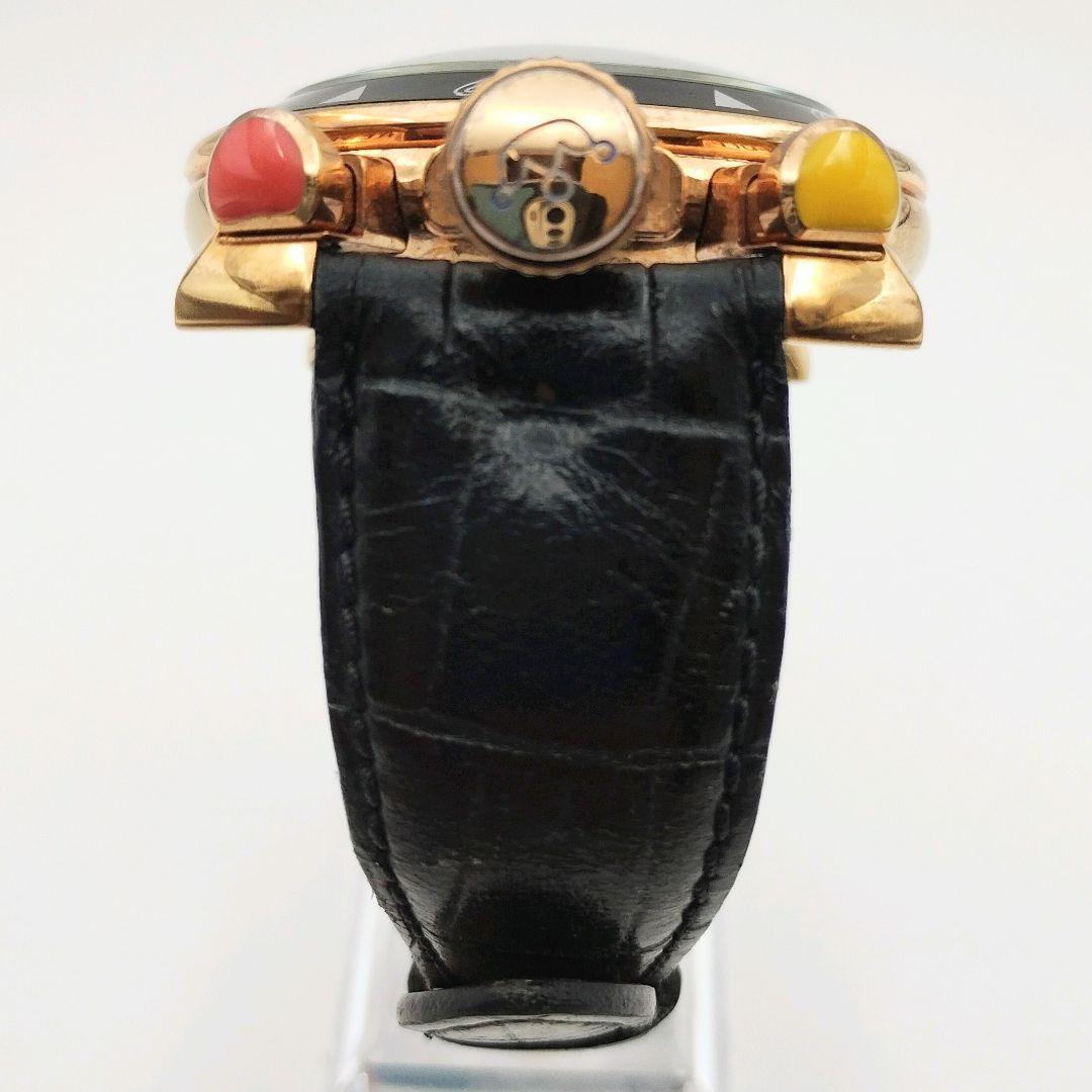 【稼働品】ガガミラノ マニュアーレ48MM クロノグラフ 腕時計