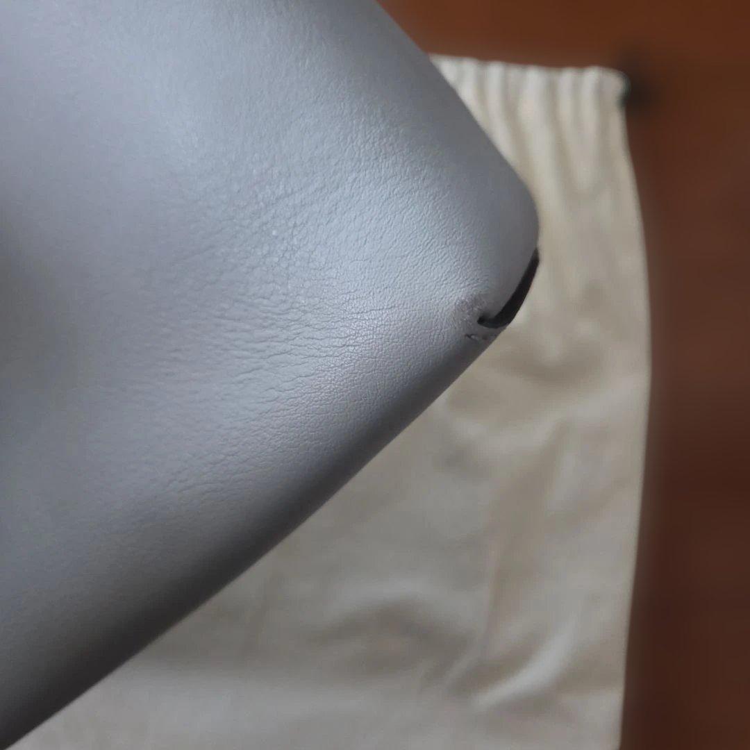 【最終値下】FENDI バイザウェイグレー レザー ショルダーバッグ