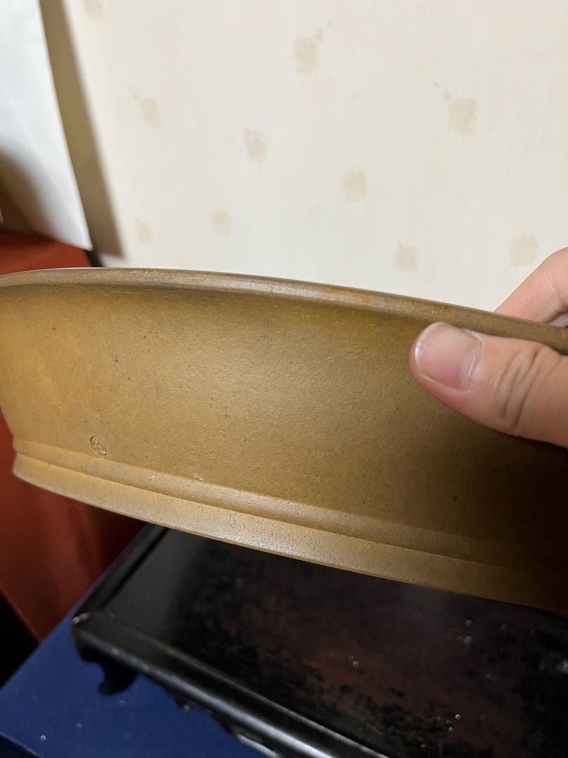 474 盆栽　盆栽鉢　植木鉢　和鉢　水穴大きくしてます