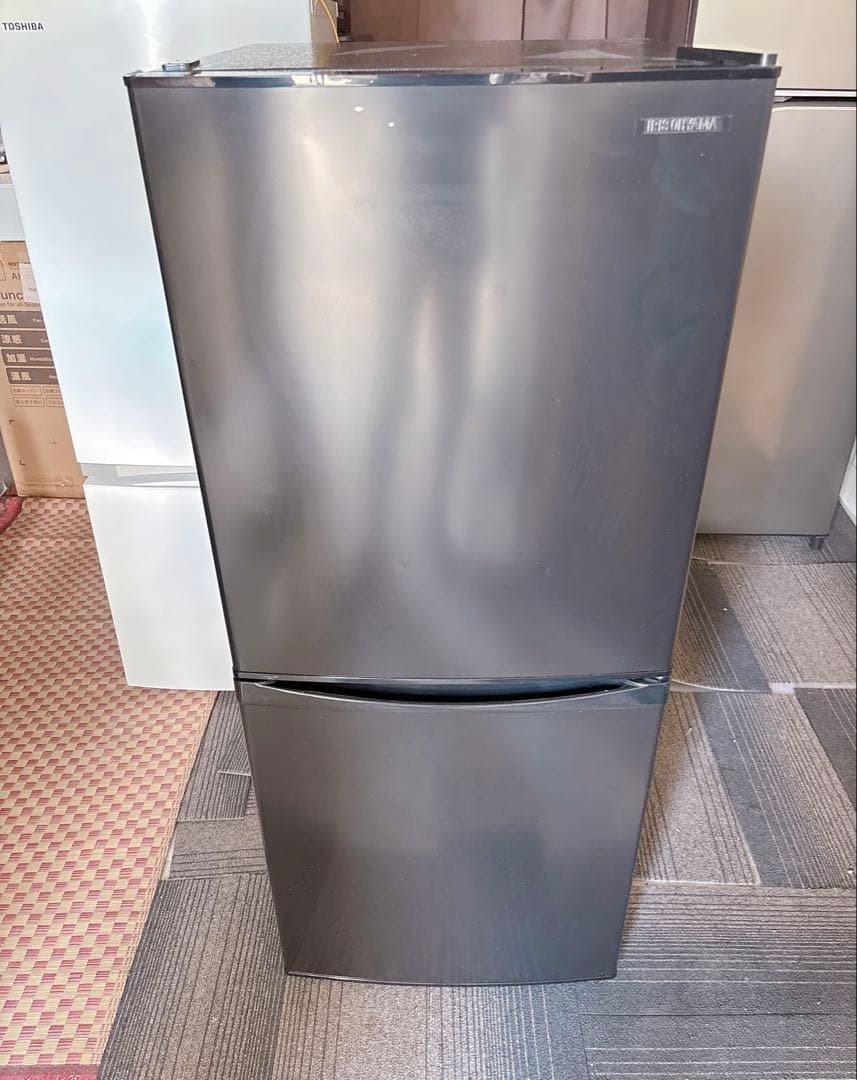 IRIS OHYAMA 2020年式2ドア冷蔵庫 IRSD-14A-B 142L