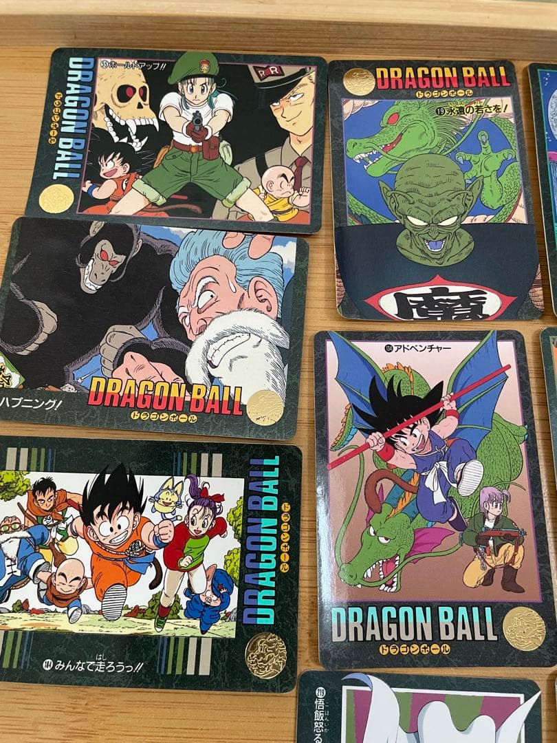 ドラゴンボール　カードダス　ビジュアルアドベンチャー　17枚セット