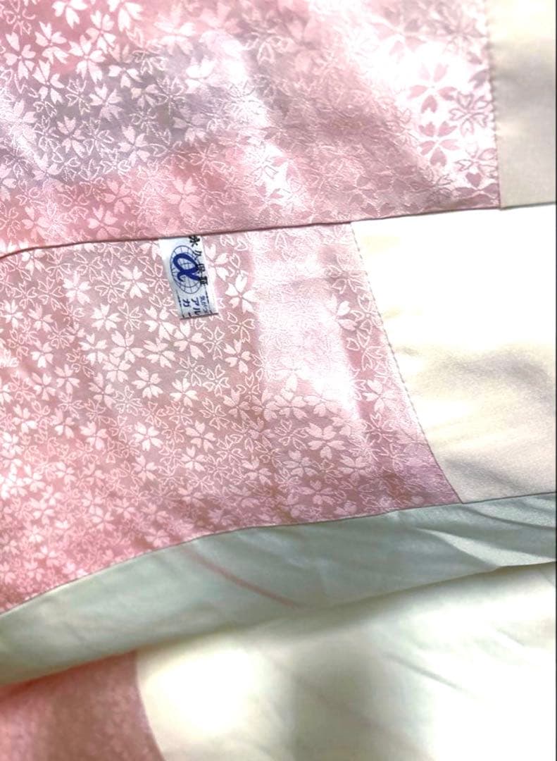 天色 牡丹 花々 振袖 身丈157