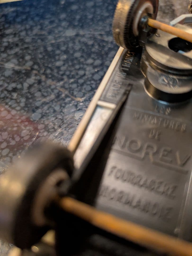 トラクターとトレーラーのミニカー フランス製 レア