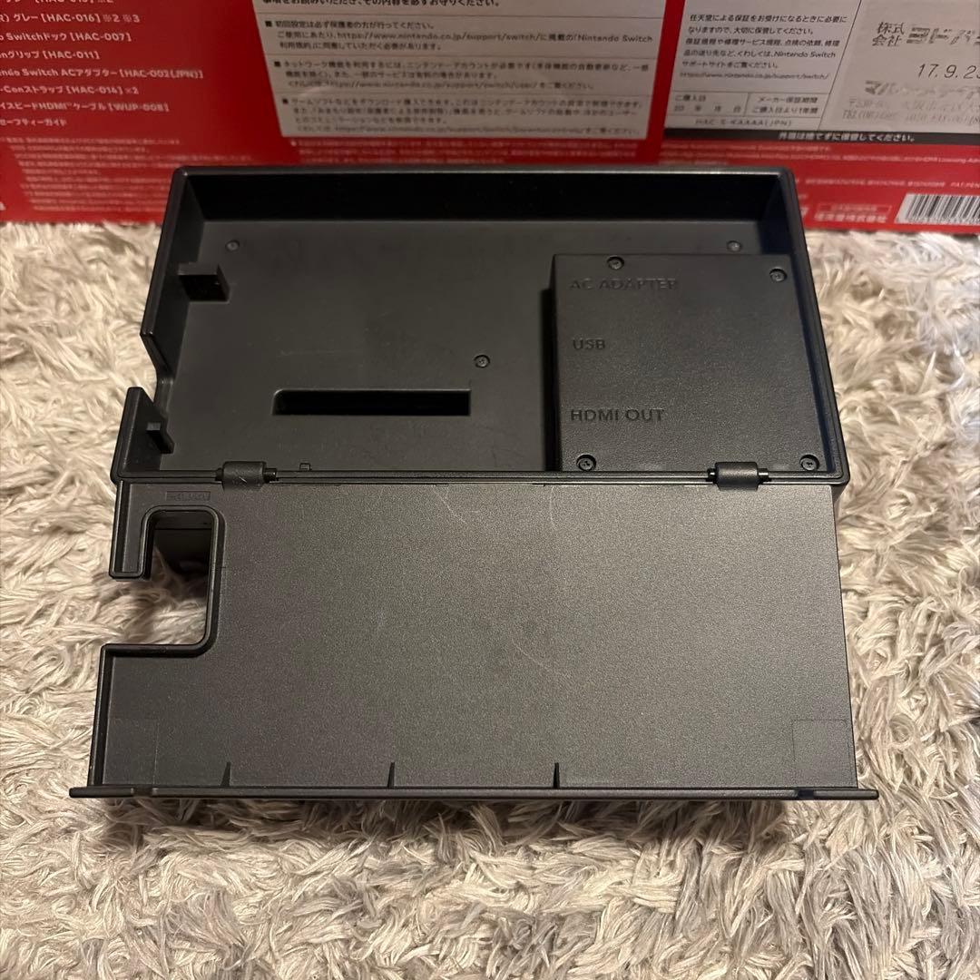 Nintendo Switch グレー本体(同梱物全て揃っています)