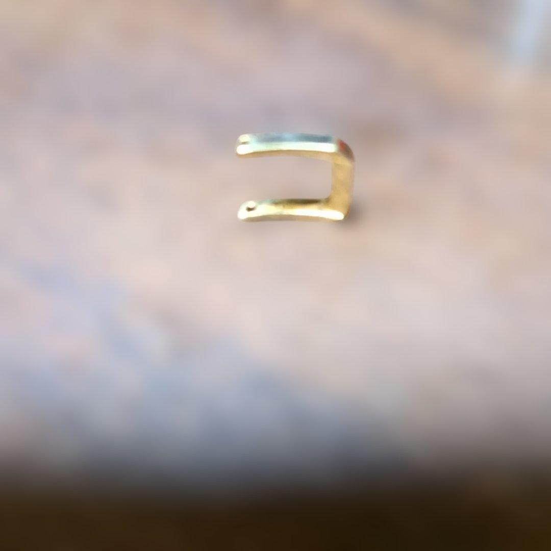 時計バンド用１８K美錠