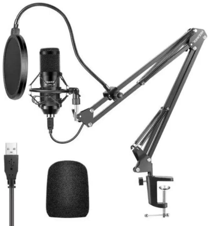 本格的な生放送やライブ配信に最適なプロ仕様♪❤コンデンサーマイク☆フルセット