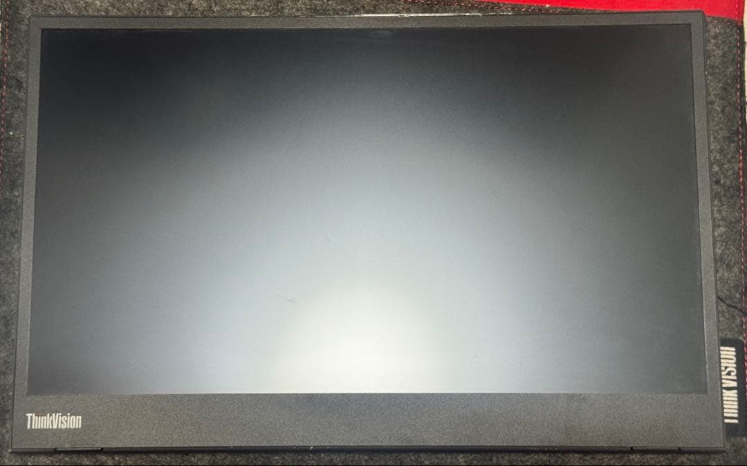 中古　Lenovo Thinkvision M14 2台セット　保証あり