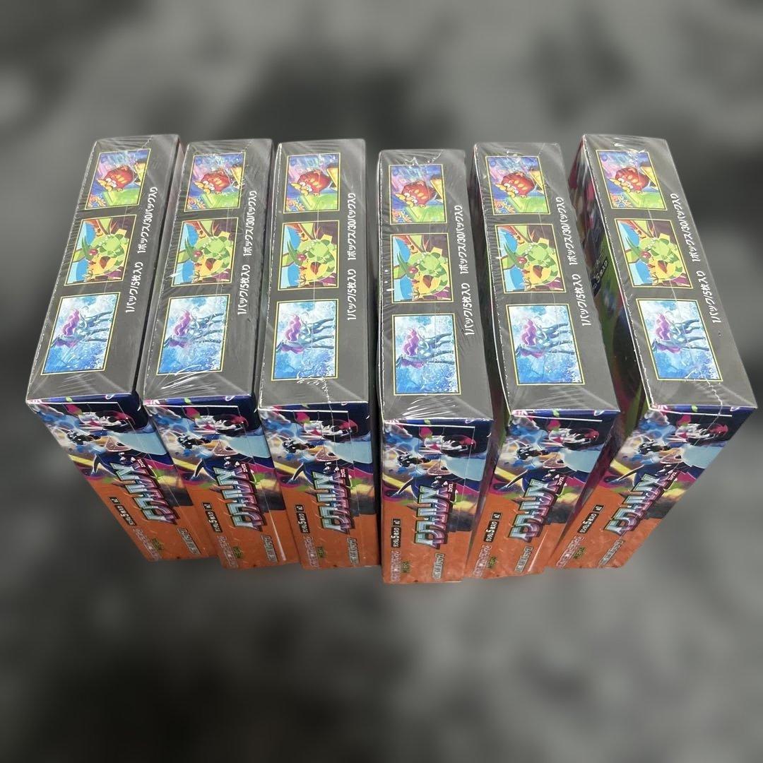 ポケモンカード　インフェルノX シュリンク付き　新品未開封　6BOX