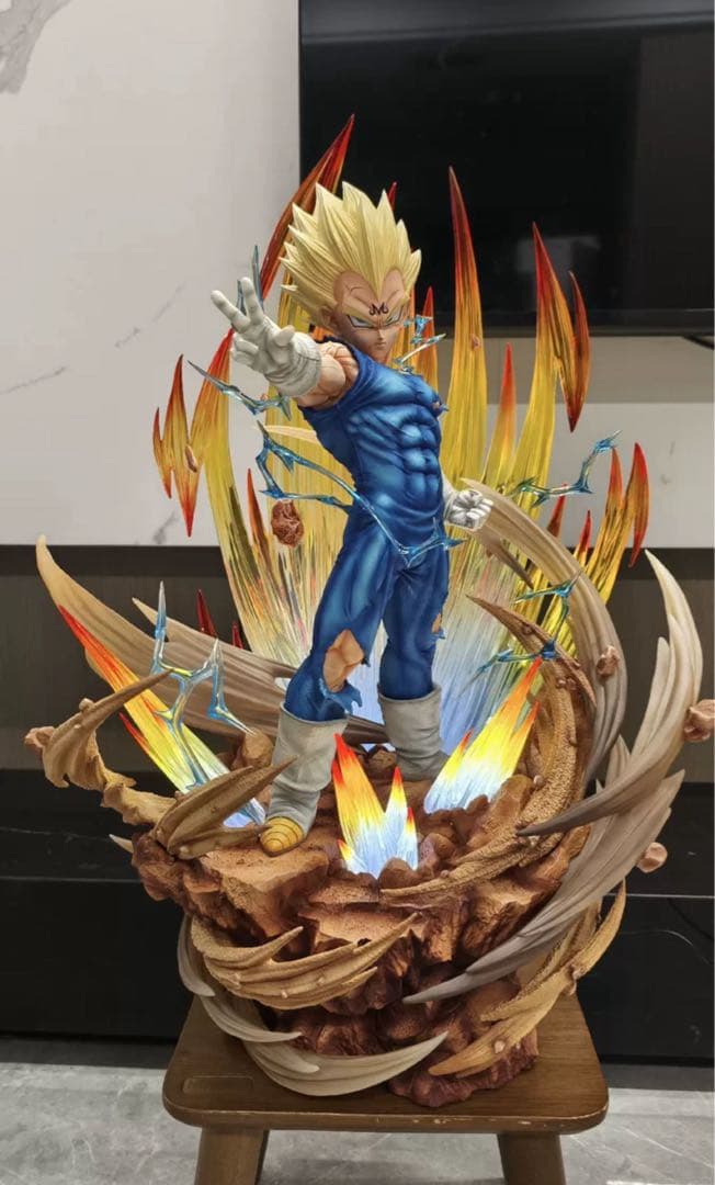 ドラゴンボール ベジータ ガレキ ガレージキット スタチュー X⑤④