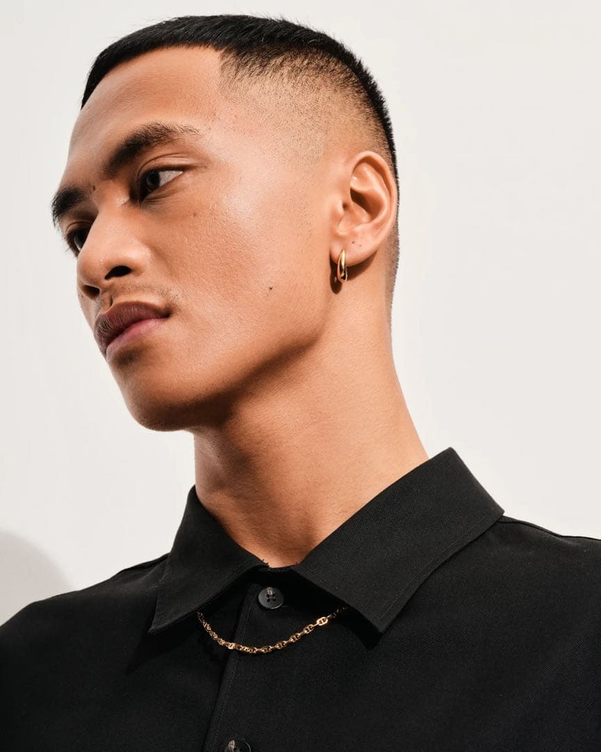 TOMWOOD(トムウッド) Liz Hoop Gold フープピアス(両耳)